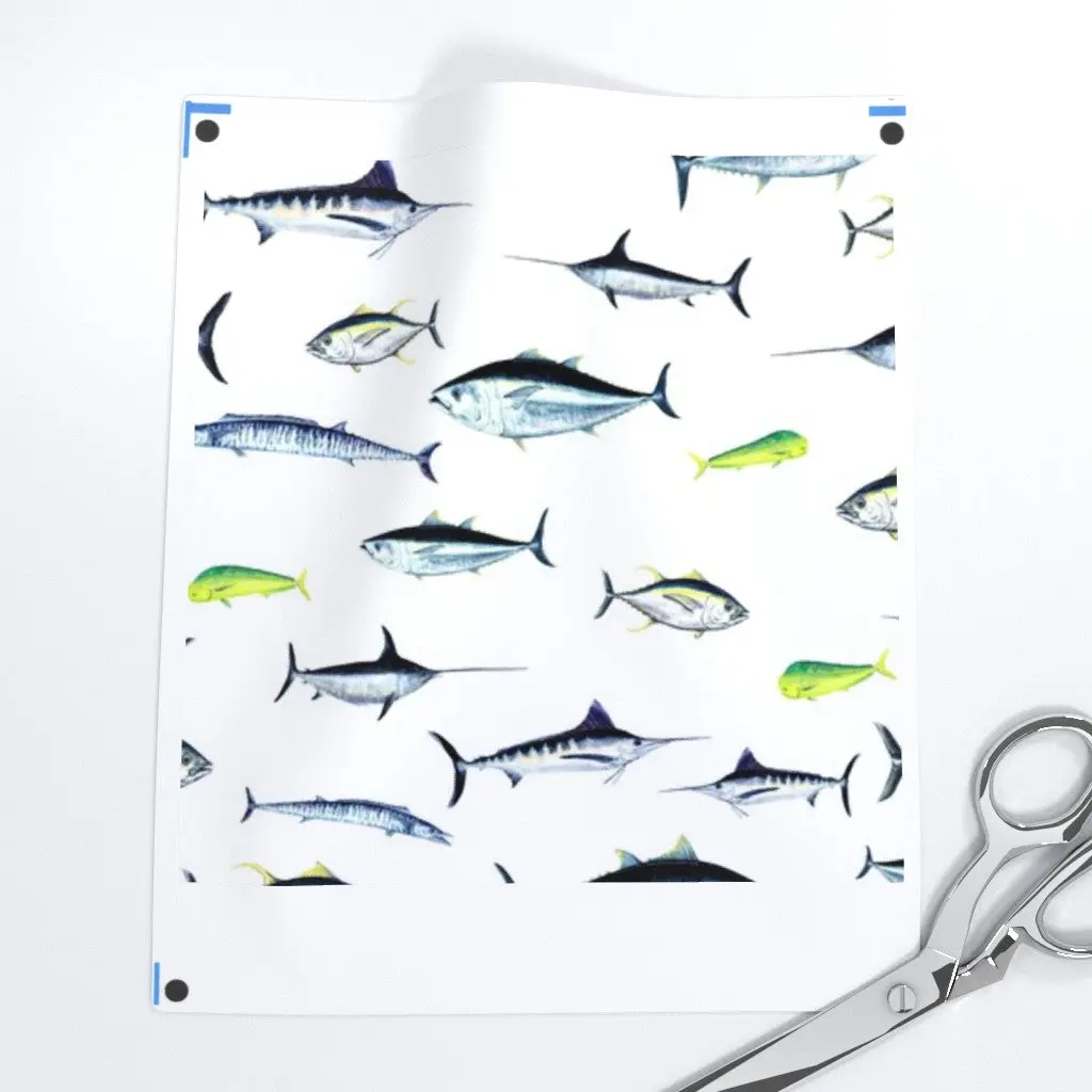 Atlantic Fish Fabric