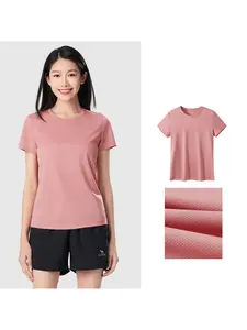 CAMEL Women Outdoor Sports T-Shirt Quick-Drying Top