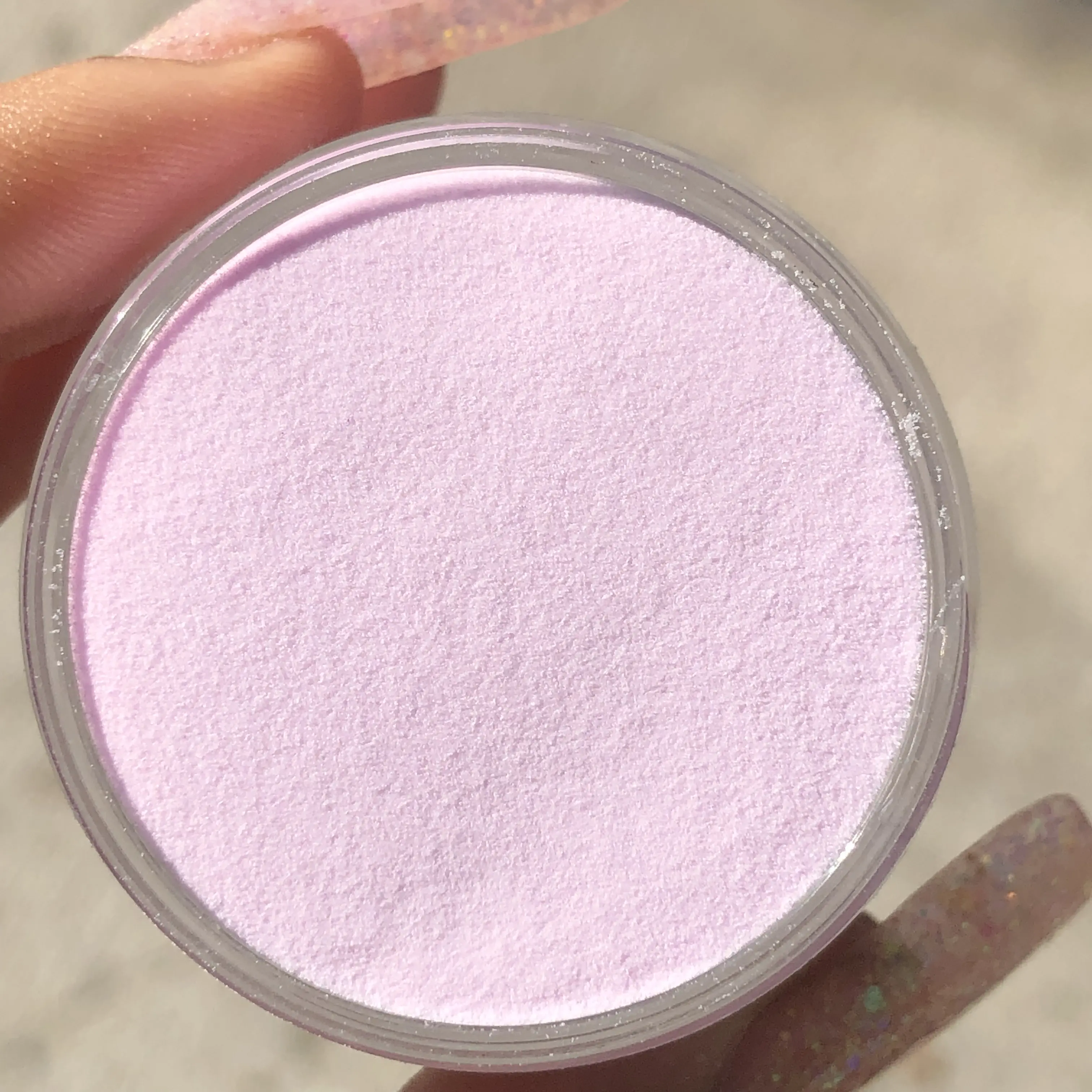 1oz Acrylic Powder "Pastel Purple" - Pastel Color Powder Product