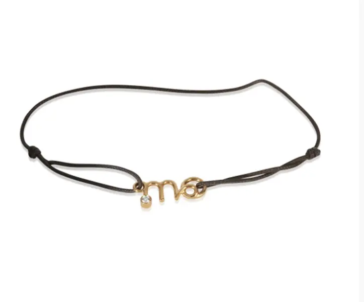 Pre-owned Christian Dior Yellow Gold Diamond Oui Bracelet