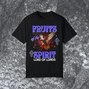 Unisex Fruits of the Spirit Garment-Dyed T-shirt