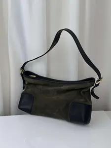Pre-owned Loewe As Shown Shoulder Bags shoulder bag, suede, cowhide leather MR08052026B208
