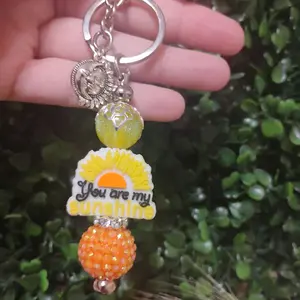 Beaded keychain