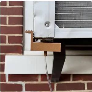 Magnetic Window AC Unit Drain Kit Drip Pan w/ 10-20 Ft of Clear Tubing