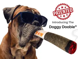 Doggie Joint Toy - 9.5 inch Stuffed Dog Toy for Small, Medium, and Large Dogs