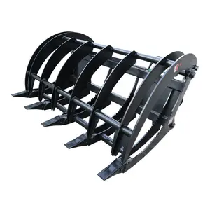 72" Root Rake Grapple - The Best Tool for Cleaning Up Demolition Sites