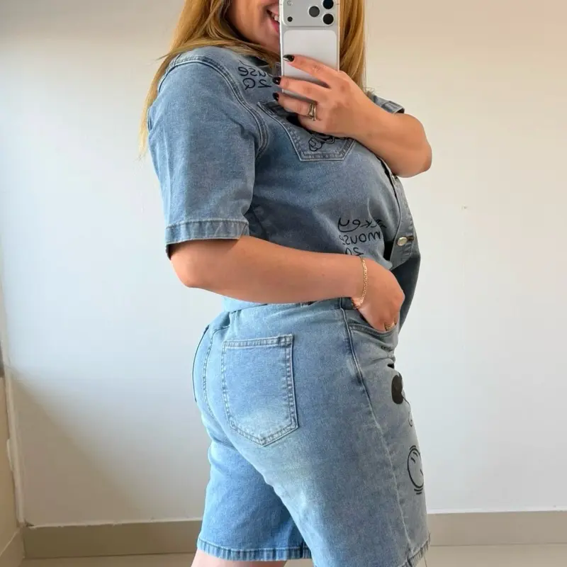 Summer Magic 2 Piece Denim Set