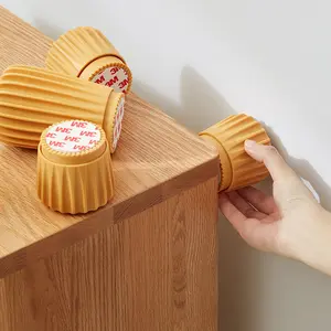 Bed Headboard Stabilizer Set of 2, No-Drill Bed Frame Buffer, Adjustable Height Extender, Anti-Vibration Noise Reduction, Furniture Stability, Home