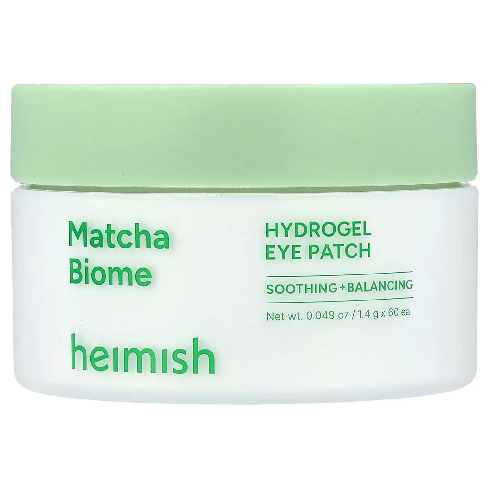 Heimish Hydrogel Eye Patch, Matcha Biome, 60 Patches