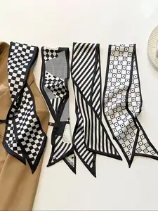 Colorblock Hair Band Set, Fashionable Hair Accessories for Women & Girls, Casual Versatile Hair Accessories for Daily Wear, Hairwraps