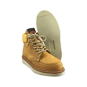 TAURO Men's 6'' Nobuck Tan Laredo Work Boots Boy Closed