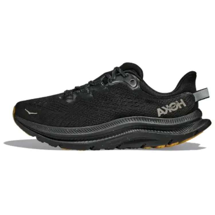 Hoka Women's Kawana 2 'Triple Black' Breathable Mesh, Lightweight Female Trail and Casual Running with a Responsive Cushioned Sole, Running Sneakers, Outdoor Shoes, Trail Running