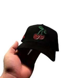 Gorra De El Cherrys, Con Pedrería, La Mejor Calidad