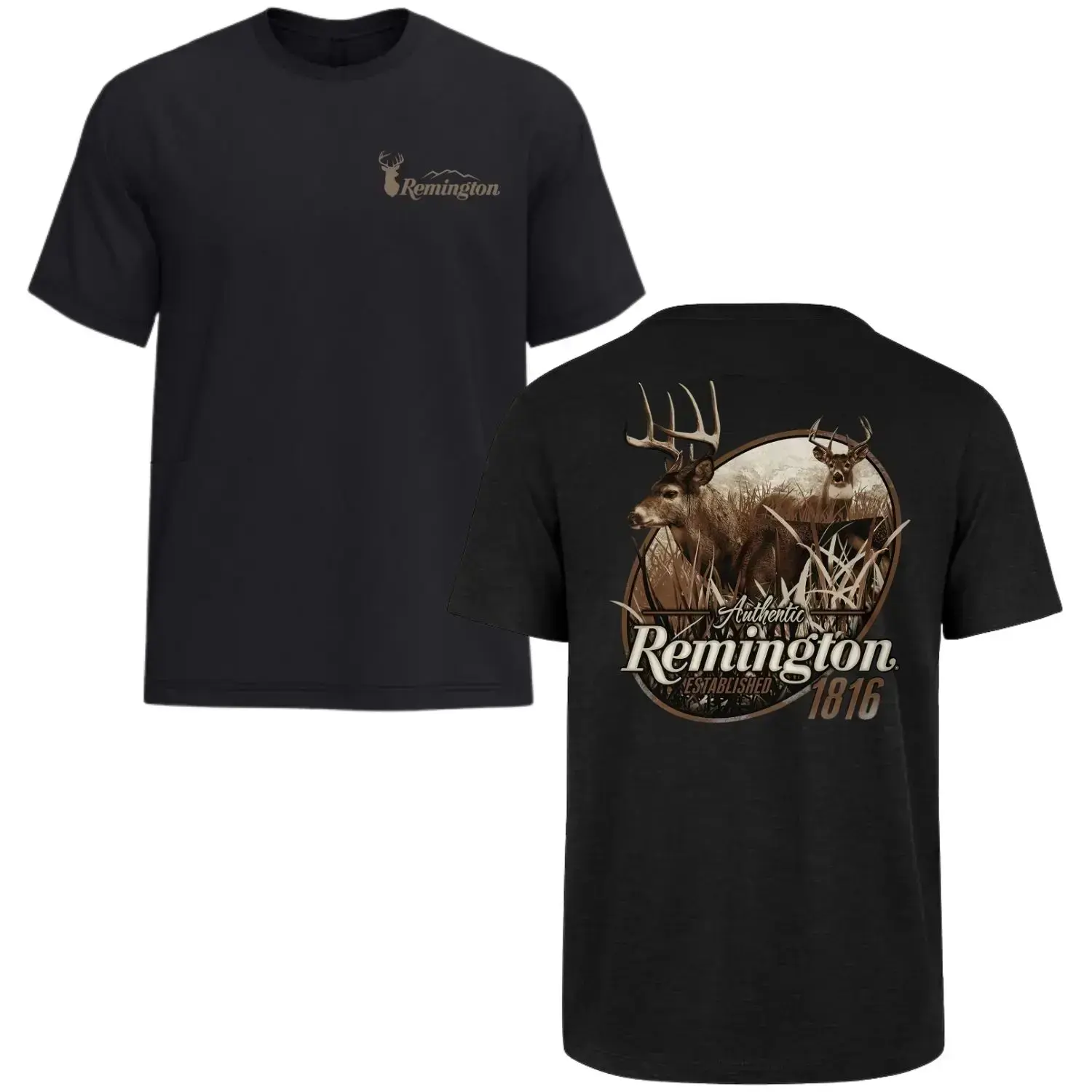 Classic Deer RiflemanShirt – Remington Hunting Short-sleeve Tee – Gift for Hunterswwzz