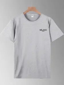 Men's Short Sleeve T-Shirt, Sport Running, Lightweight Breathable Fabric, Ideal for Running and Fitness Exercises