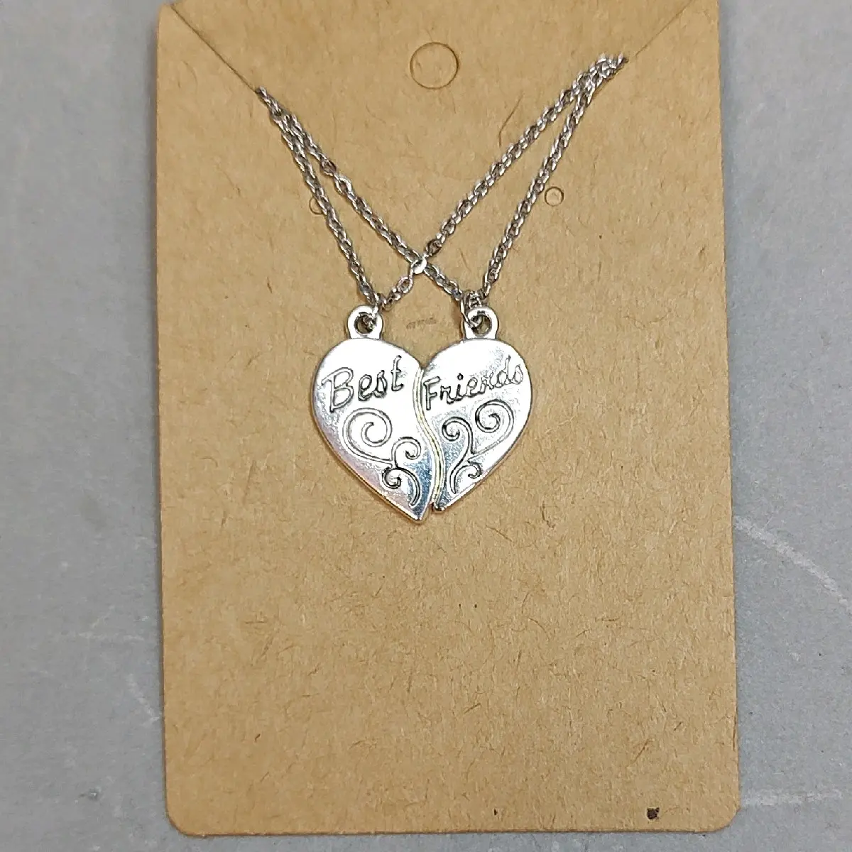 Forever Best Friend Necklaces - Set of 2 for Celebrating Friendship