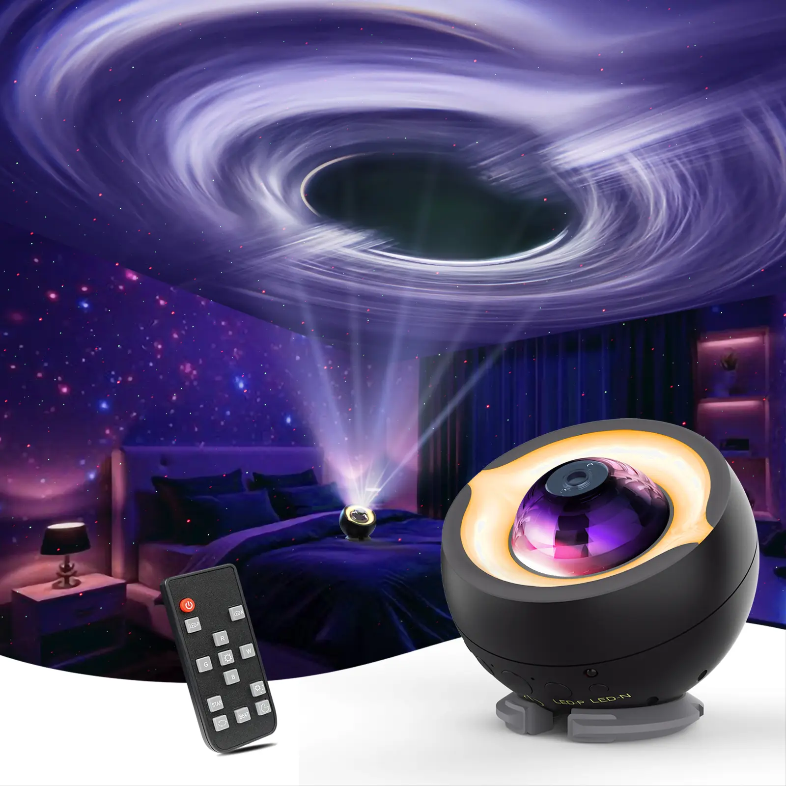 galaxy projector black hole - TikTok Shop