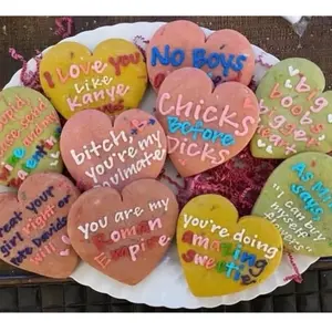 ONE DOZEN Valentine’s Day Cookie Box
