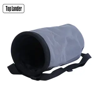 Outdoor climbing chalk bag, hiking dry hand chalk bag waist pack, nylon chalk bag with logo printing