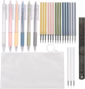 Craft Exact Knife Craft Cutting Tool Paper Cutter Knife Pen Retractable Hobby Knife Blade Art Utility Precision Paper Cutting Carving Tool w/Pot Clip for DIY Drawing Scrapbing Tools