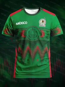 The 2026 summer new men's T-shirts integrate street fashion style, featuring casual comfort and breathable print design, Sports Tee, Gym Workout Tee