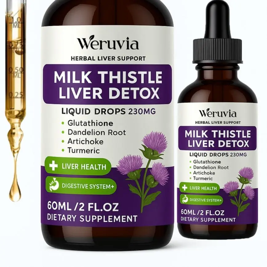 Natural Dietary Liver Cleanse & Repair Supplement Liquid Drops - 230 mg Milk Thistle Silymarin, Dandelion Root, Turmeric, Glutathione - Antioxidant, Kidney Health Support - 2 fl oz - TikTok Shop Natural Dietary Liver Cleanse & Repair Supplement Liquid Drops - 230 mg Milk Thistle Silymarin, Dandelion Root, Turmeric, Glutathione - Antioxidant, Kidney Health Support - 2 fl oz - TikTok Shop