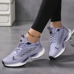 Women's Large Size 6-12 Athletic Casual Shoes - Lightweight, breathable mesh running shoes with shock absorption, non-slip sole, lace-up closure, Low-top design for all seasons SpringStatements