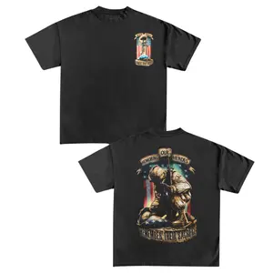 Honoring Our Heroes Shirt, Soldier Kneeling with American Flag Graphic, Military Tribute Apparel, For Veterans & Military Families, Gift for Memorial Day & Veterans Day, Cotton