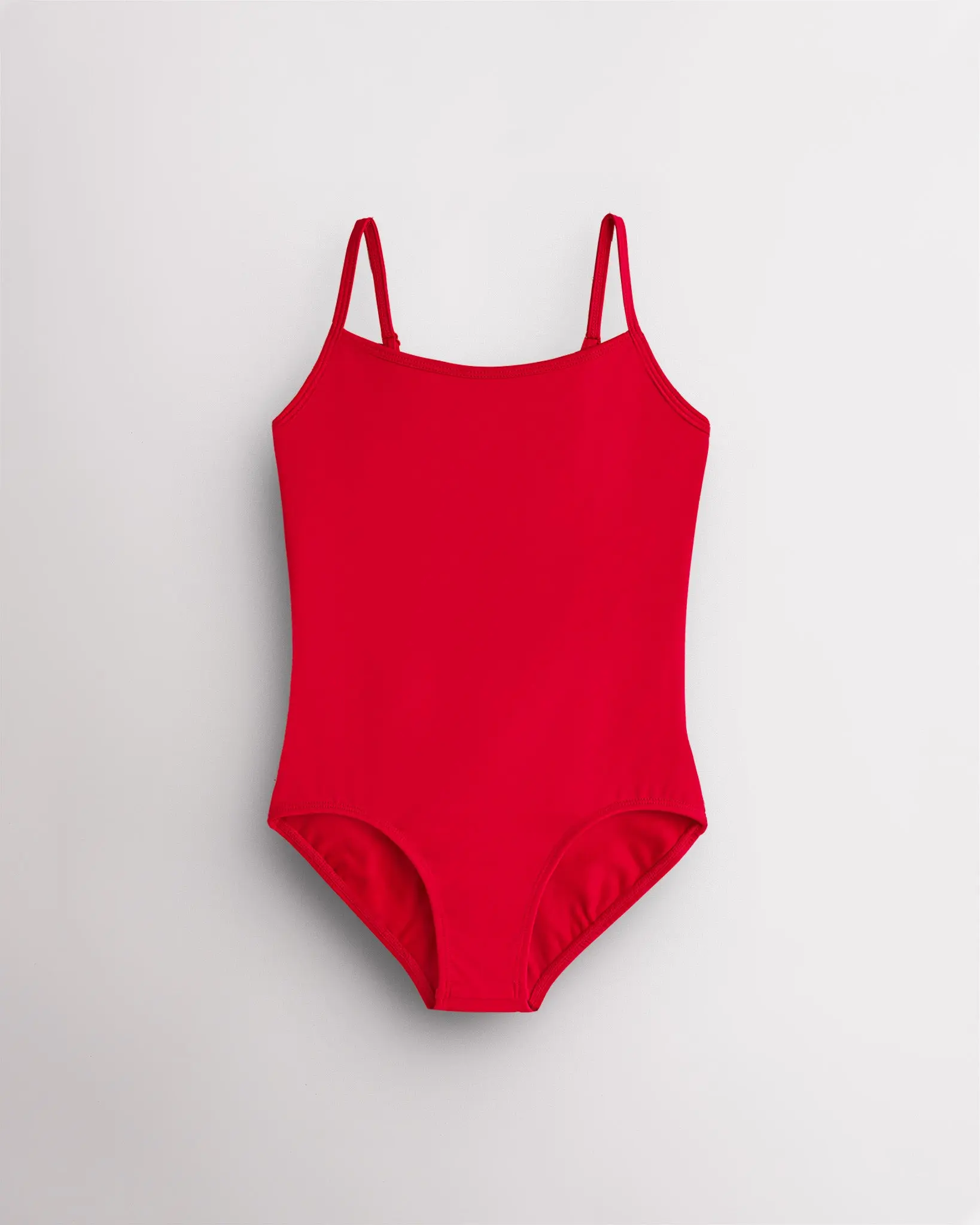 Girls' Performance Camisole Leotard, Camisole Cut, Snug Fit for Ballet Dance