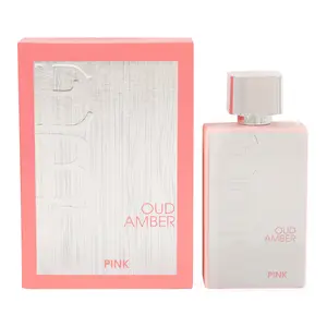 Oud Amber Pink Spray Perfume Eau de Parfum for Men & Women - 100ml/3.3fl.oz. - Unisex Fragrance