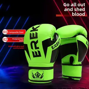 Boxing gloves adult children fitness training equipment sanda muay thai fighting gloves protective gear