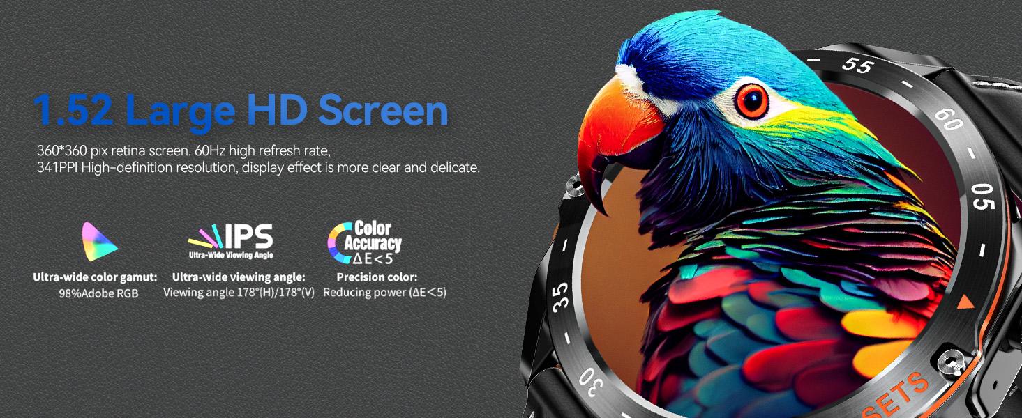 Smart Watch for Men with Earbuds, 2 in 1 Wireless Calling Smartwatch Can Answer & Make Calls, IP67 Waterproof, 100+ Sports Modes, Massive Dials, Practical Functions & Notification Alert, Compatible with iOS Android, Perfect Gifts