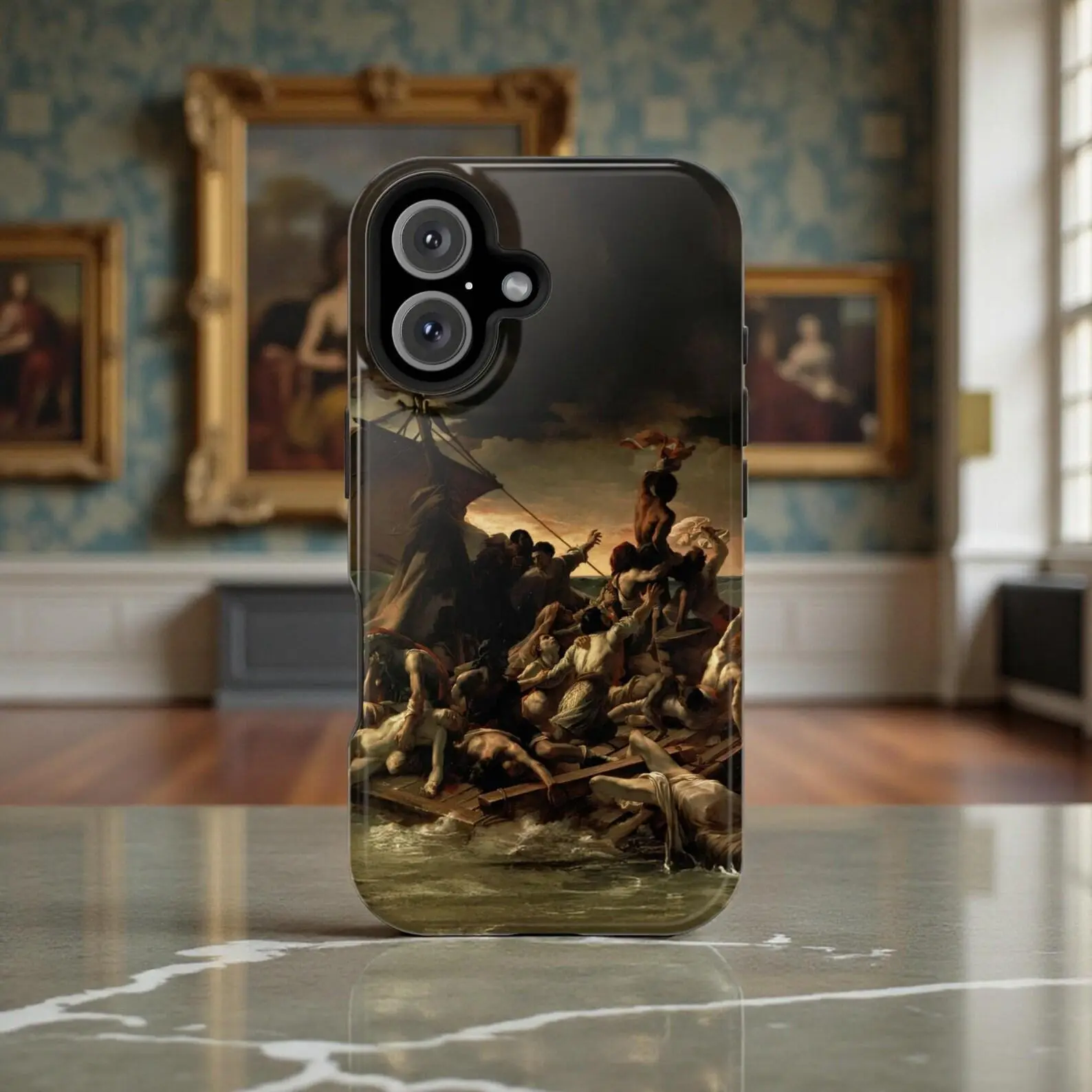 The Raft of the Medusa phone case | impact resistant magnetic case