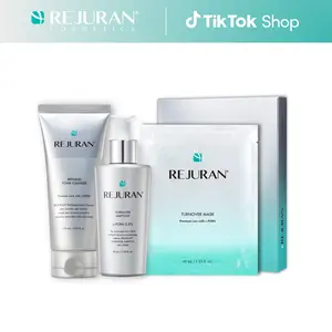 REJURAN Turnover Ampoule 50ml + Turnover Mask (5-pack) + Foam Cleanser