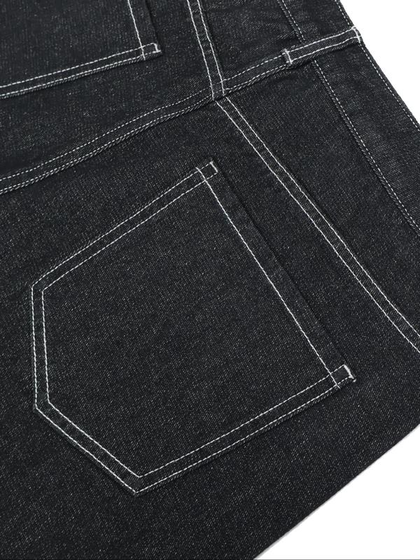 Men's Vintage Classic Loose Fit Wide Leg Jeans, Casual Denim Jeans for Men, Comfortable and Stylish Everyday Wear