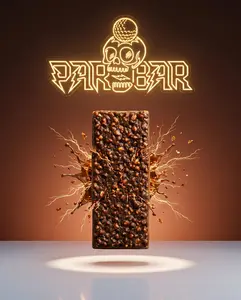 Chocolate (12ct) - Par Bar Protein Bars - 16g Protein, 210 Calories, 4g Fiber, Natural Cocoa & Peanut Butter Flavor, Clean Ingredients, Sustained Energy, No Artificial Junk, Non-GMO