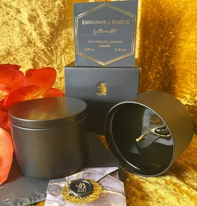 Individually Hand Poured Luxury Candles - Butterscotch & Bourbon Fragrance