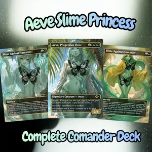 Aeve Slime Princess – EDH Commander Deck | 100 Cards + Tokens | Custom MTG Proxy