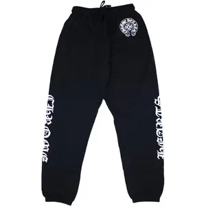 Chrome Hearts Horse Shoe Logo Sweatpants Black