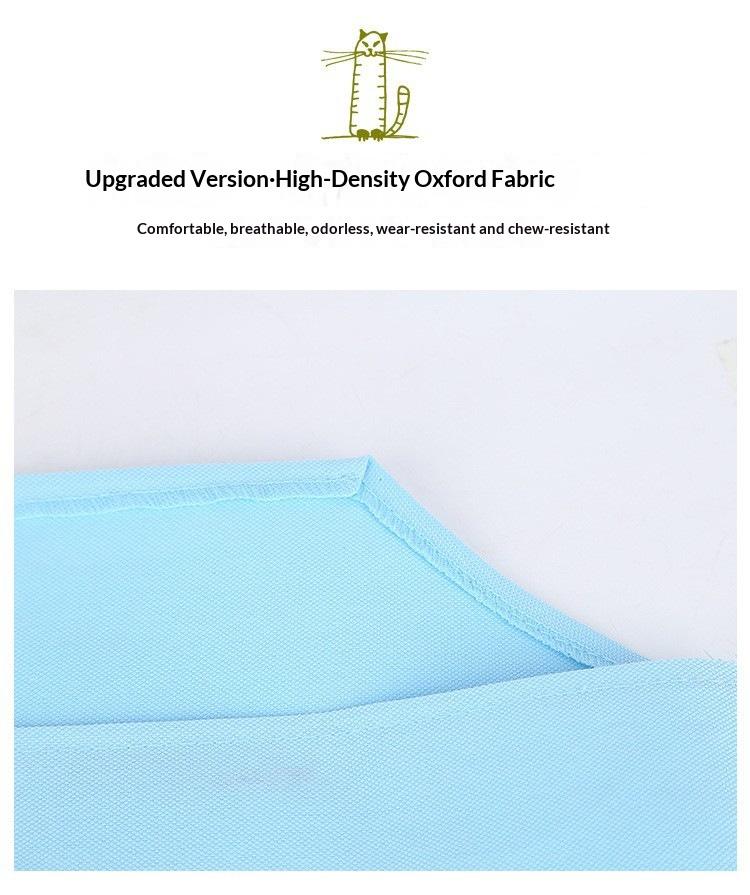 Folding cat hammock, suitable for windows, equipped with strong suction cups and sturdy metal frame, foldable and machine washable, ideal window habitat for cats and small dogs