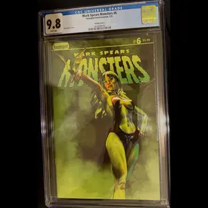 Mark Spears 6C Vampirella Cover CGC 9.8