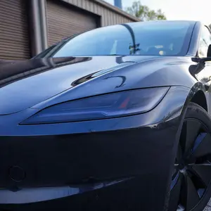 Tinted Headlight Protection - PPF for Model 3 Highland Refresh
