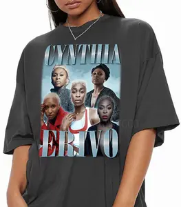 Cynthia Erivo Vintage Bootleg Tee, Cynthia Erivo Vintage Graphic Shirt