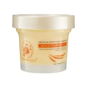 Aomimegel hair mask, suitable for dry and damaged hair, deeply conditioning hair care, suitable for all hair types, 3.38oz Professional Keratin Hair Mask Cream maca  essence  repair hair  mask