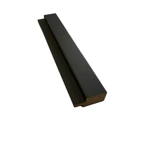 Matte Graphite Slat Wall Panels (FINISH PIECE)