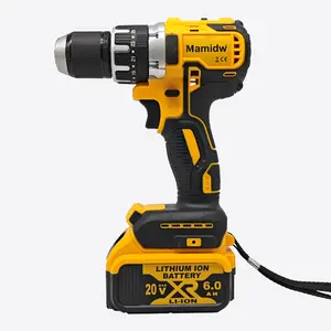 Mamidw Cordless Electric Drill – Tool Only (No Battery) – Compatible with DeWalt 20V MAX Batteries – 13mm Chuck & Pure Copper Motor