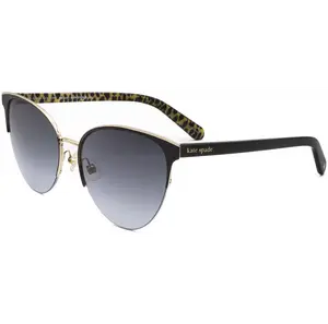 Kate Spade Women's 57mm Black Grey Shaded Sunglasses IZARAGS-0807-9O