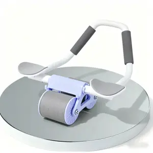 2026 New Abdominal Roller - Automatic Rebound Abdominal Roller with Elbow Support, Unisex Non-Electric Core Abdominal Roller, Stylish Sports Design, Thickened Comfortable Grip, Sturdy Metal Frame, Suitable for Home Fitness