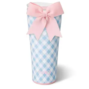 Swig Gingham Tumbler 32oz