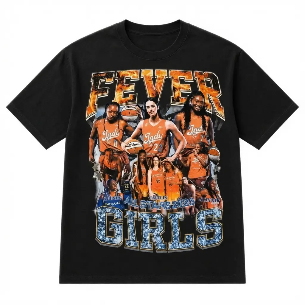 Fever Girls 2026 Shirt, Yamal Inspired Graphic Tee, Unisex shirt Top Menswear,  Basketball T-Shirt, Vintage Sports Tee, Unisex Graphic Shirt